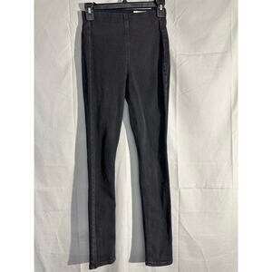 Rag Bone Pants Womens XS Black Nina High Rise Pull On Crop Stretch Capsule